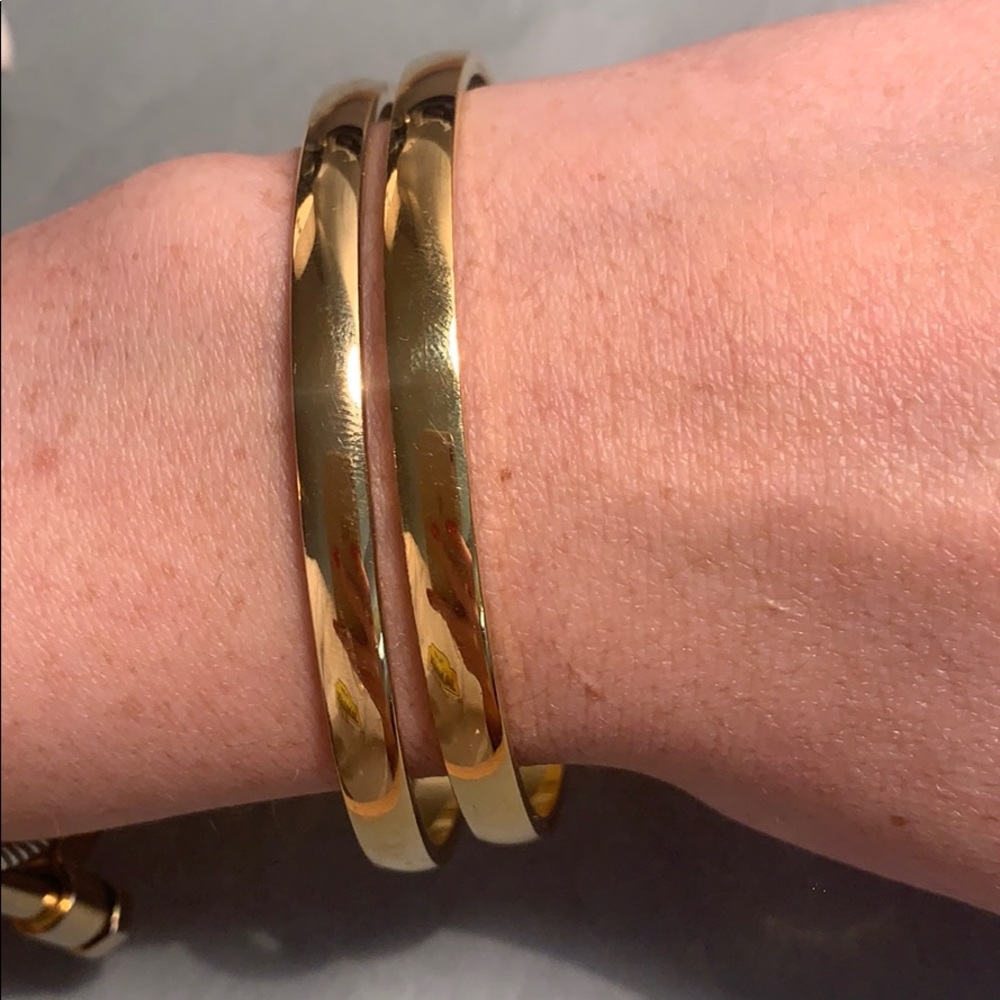 Kate Spade Gold Cuff Bracelets